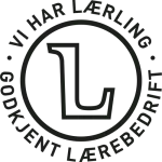 Godkjent lærebedrift logo mørk